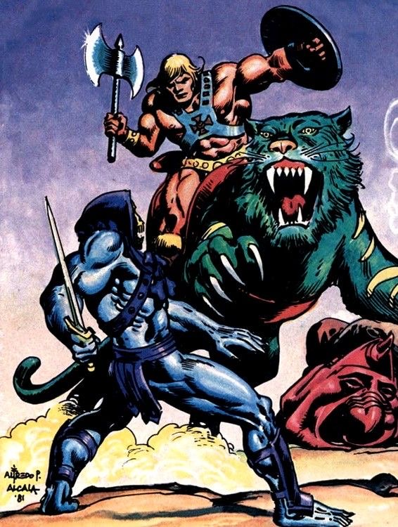 Alfredo Alcala MOTU Art