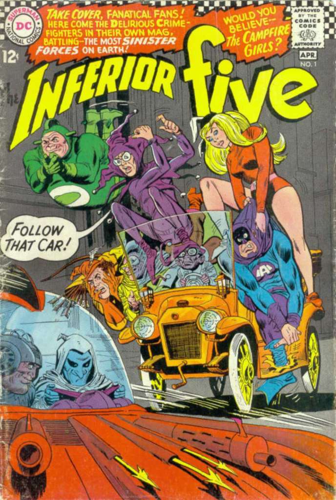 Inferior Five Silver Age Comics