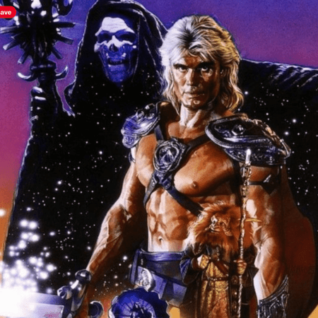 Masters of the Universe - He-man and Skeletor movie poster
