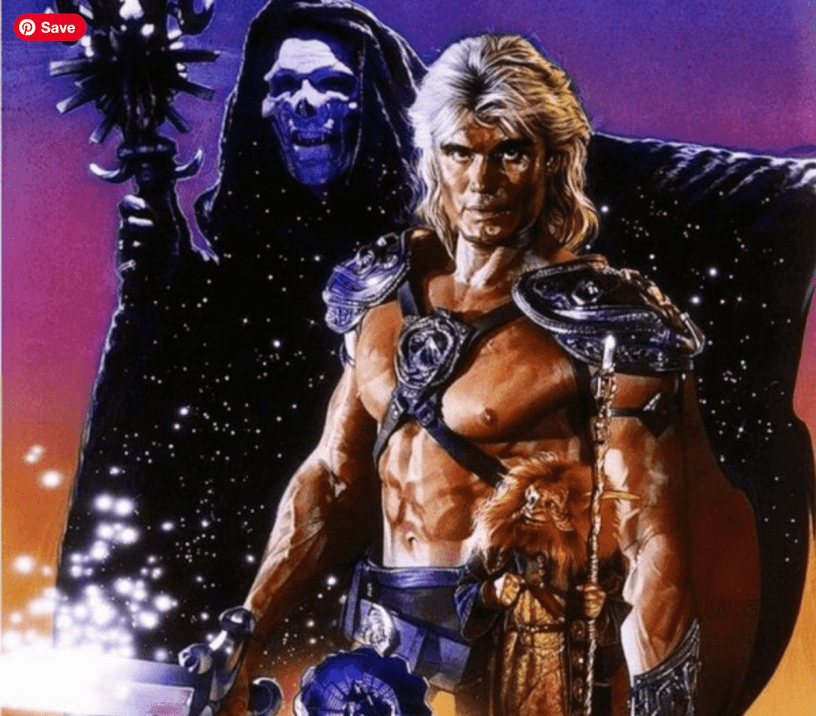 Masters of the Universe - He-man and Skeletor movie poster