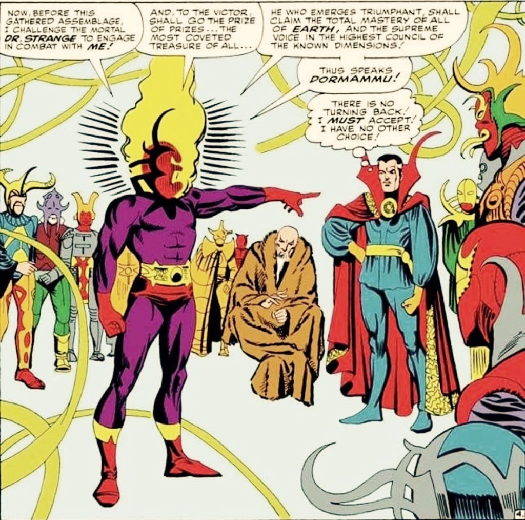 Steve Ditko Doctor Strange art