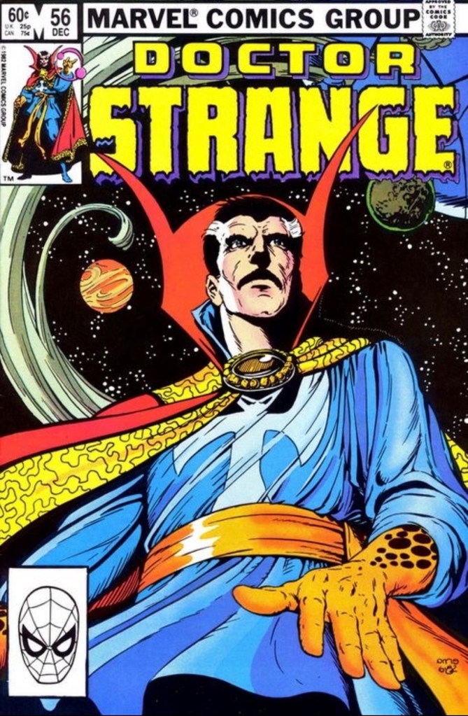Doctor Strange no. 56 Paul Smith cover
